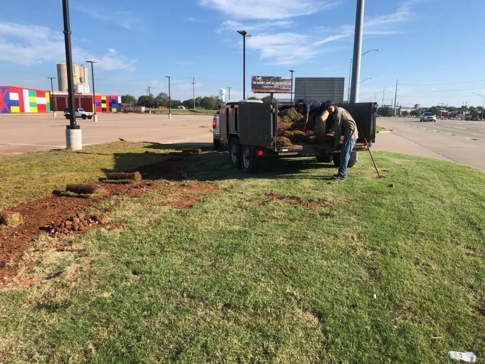 Reliable outdoor landscaping for homes in Oklahoma City, OK by Vasquez Home Projects