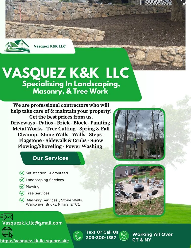 Trusted residential landscaping in Danbury, CT by Vasquez K&K