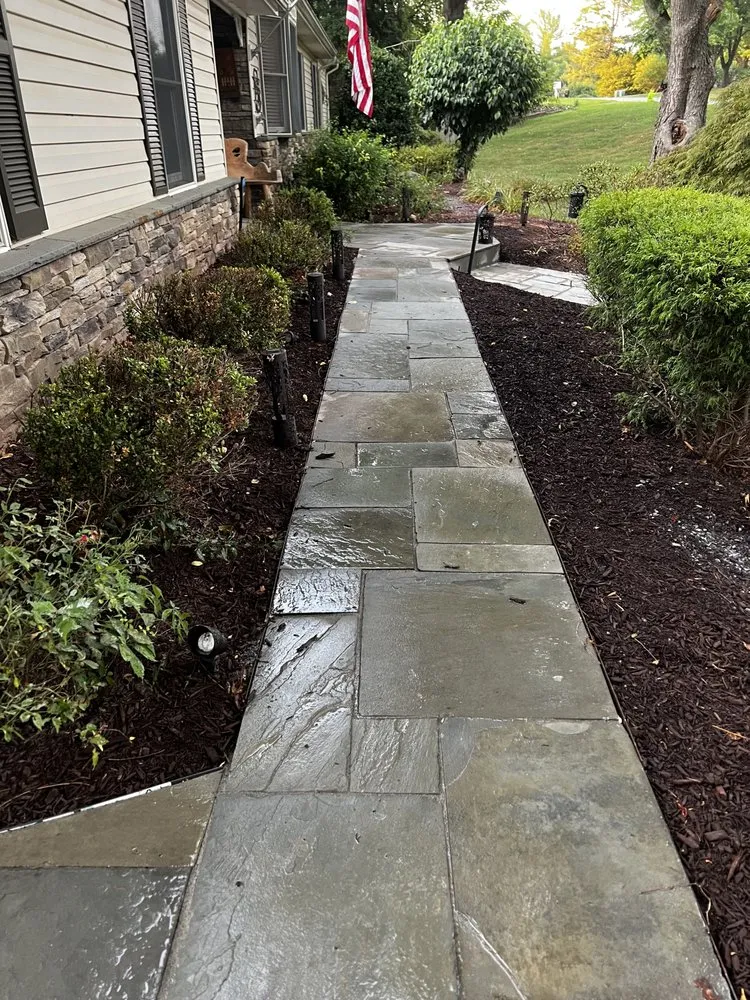 Professional landscape installation for outdoor upgrades in Frederick, MD by Vasquez Landscaping
