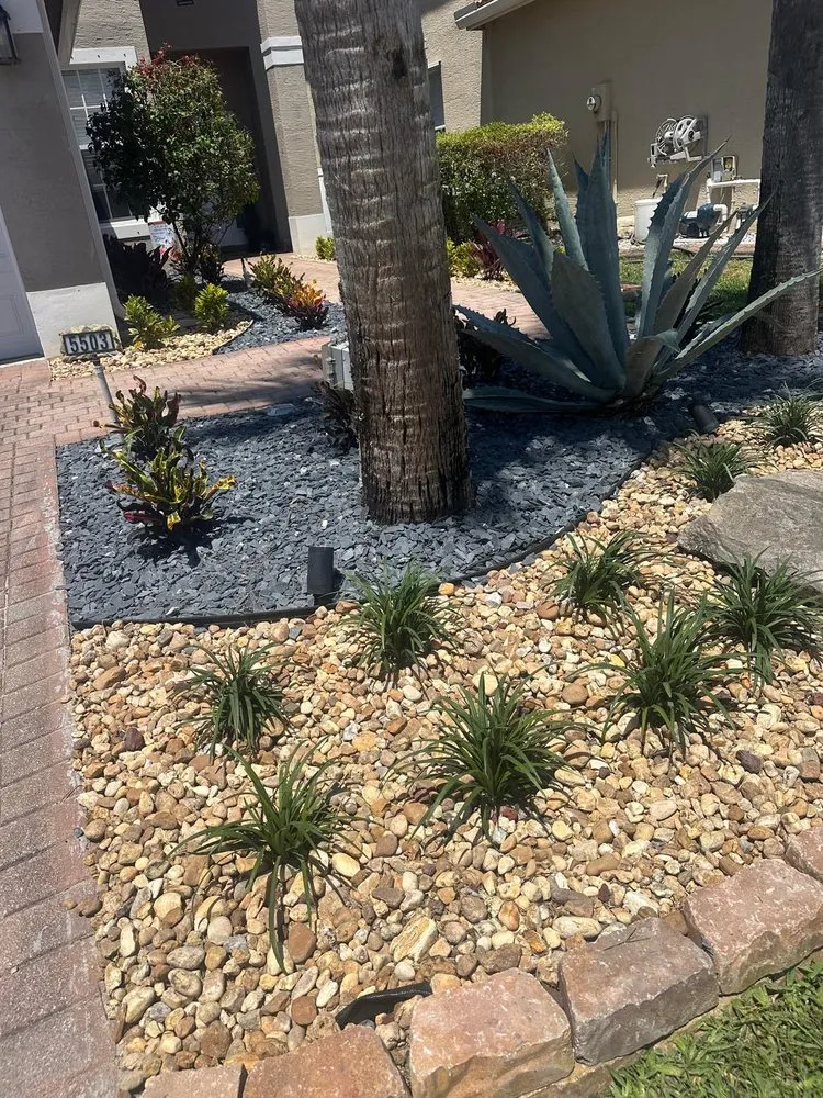 Top-rated outdoor landscaping with custom design across Greenacres, FL - Vastagos Lawn Care