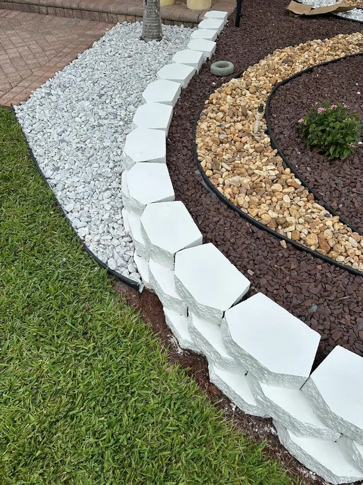 Professional garden landscaping for residential properties across Greenacres, FL - Vastagos Lawn Care