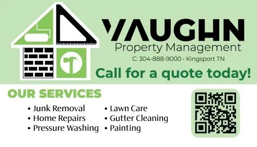 Reliable lawn mowing service in Kingsport, TN by Vaughn Property Management
