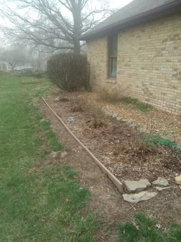 Custom landscape installation for residential properties in Collinsville, IL by Vaughns Home Renovations & Fencing