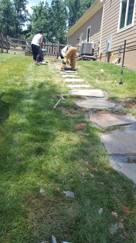 Expert landscape installation for homes across Charlottesville, VA - Vazquez Landscaping & Tree Services