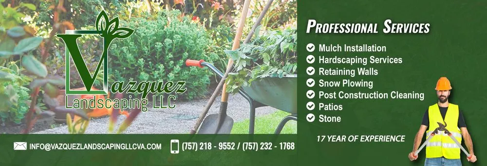Reliable yard maintenance in Newport News, VA - Vazquez Landscaping