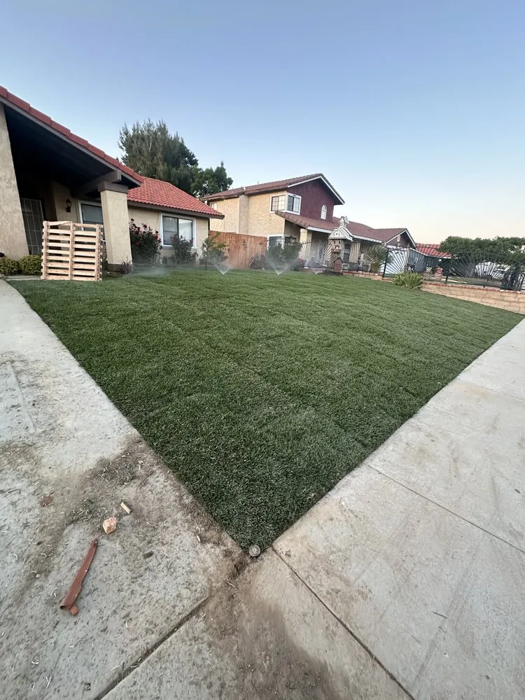 Trusted garden landscaping in Palmdale, CA by Vazquez landscaping