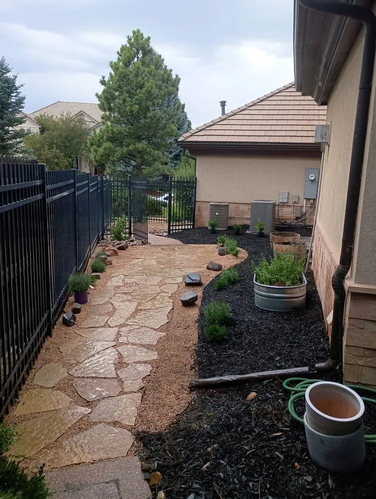 Custom landscape design with custom design across Broomfield, CO - Vc Brothers Landscaping