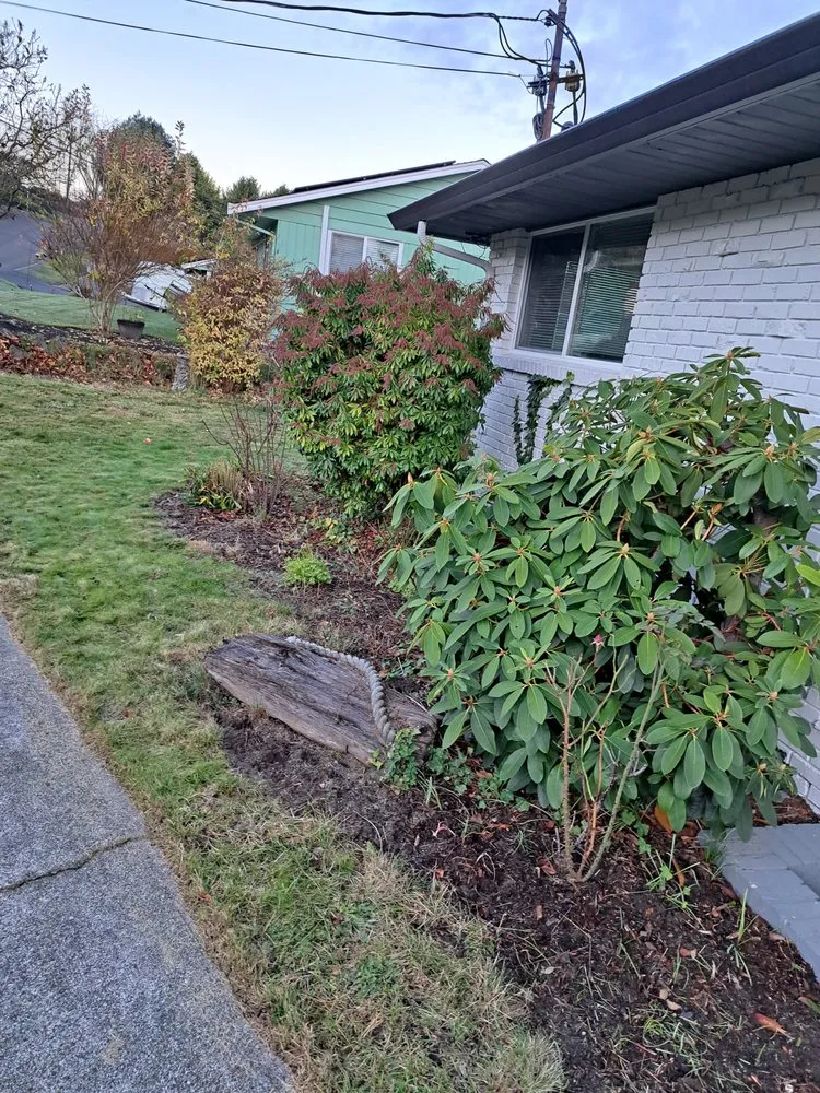 Professional garden landscaping for residential properties in University Place, WA by VC Lawn Maintenance