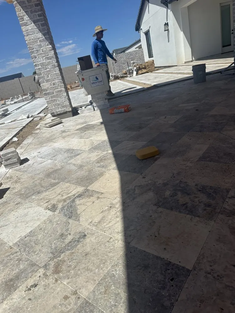 Reliable lawn care service for residential properties in Mesa, AZ by VD Landscaping