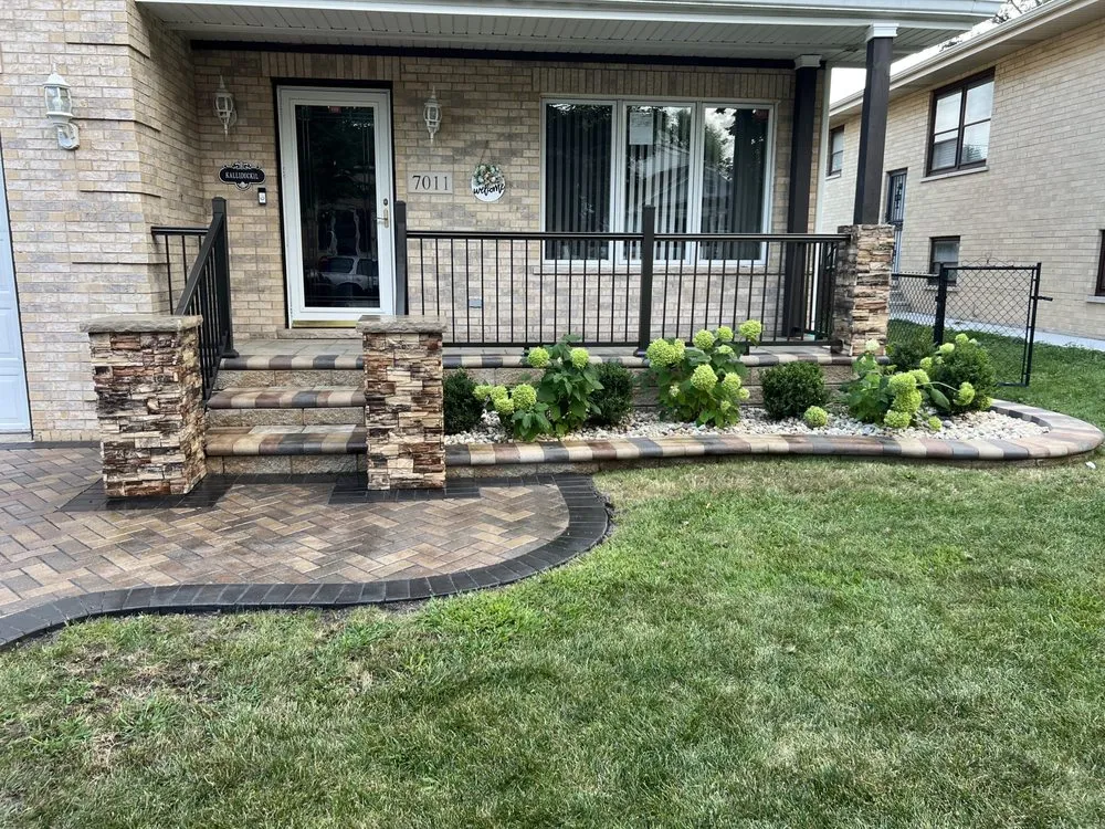 Local landscape installation for homes across Zion, IL - V&D Landscaping