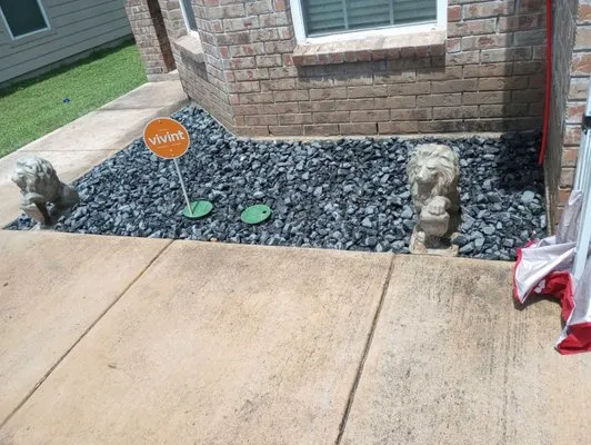 V&E Landscaping And Lawn Care Logo