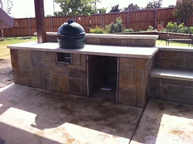 Custom outdoor landscaping for homes across Denton, TX - Vega Pool's & Spa Remodeling