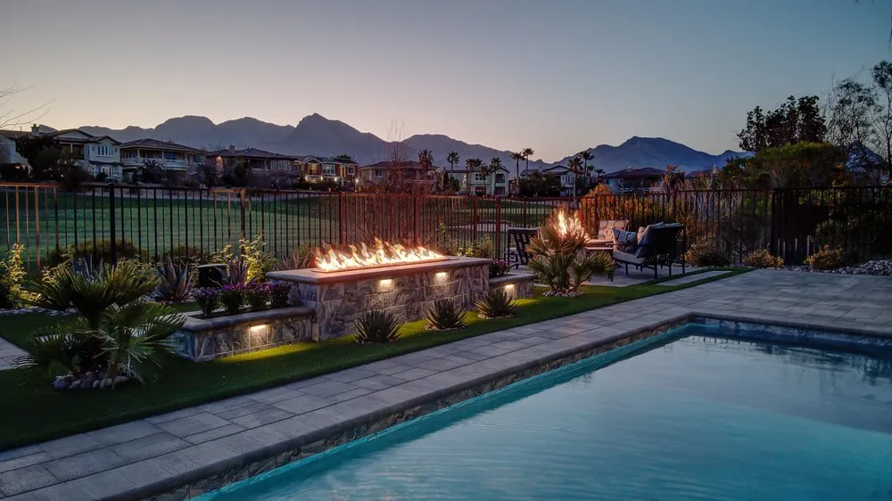 Top-rated outdoor landscaping with custom design in Las Vegas, NV by Vegas Day Custom Landscaping