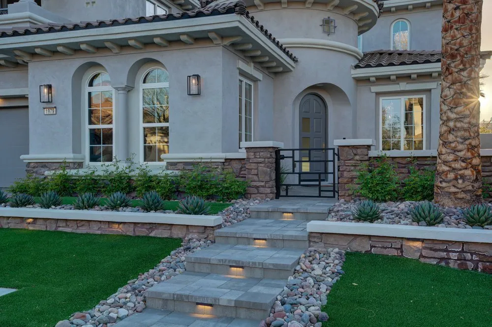 Affordable garden landscaping for homes across Las Vegas, NV - Vegas Day Custom Landscaping