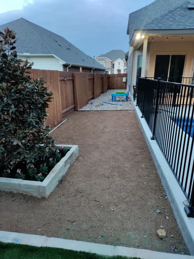 Professional outdoor landscaping in Liberty Hill, TX by Vega’s Landscaping & Irrigation
