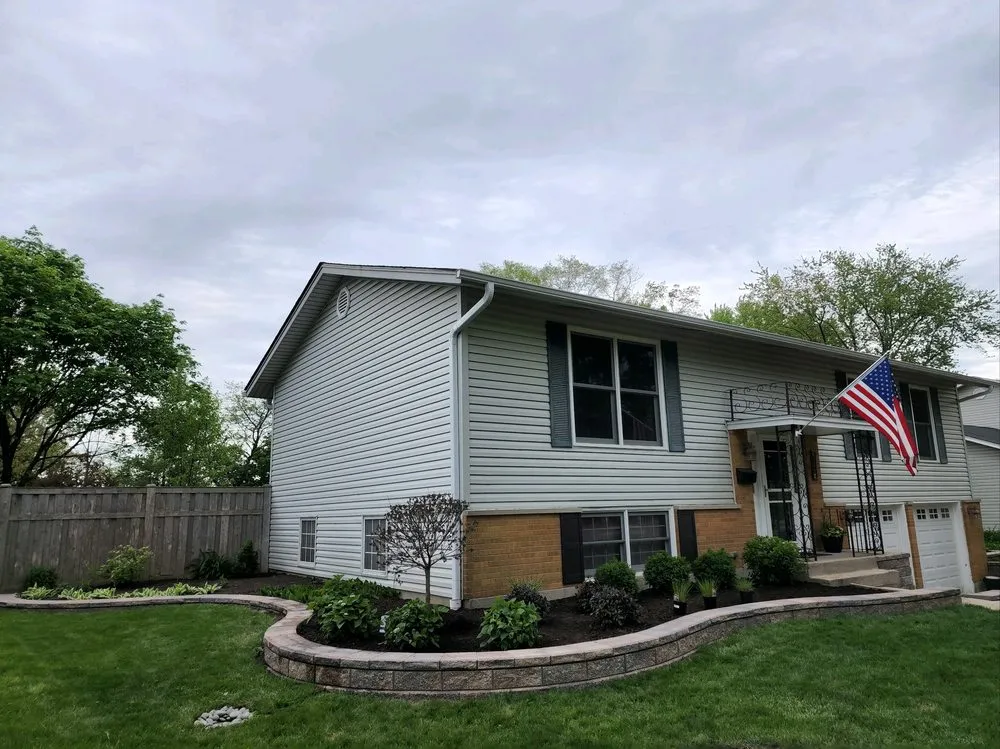 Custom garden landscaping for residential properties across Wheeling, IL - Vega's Landscaping