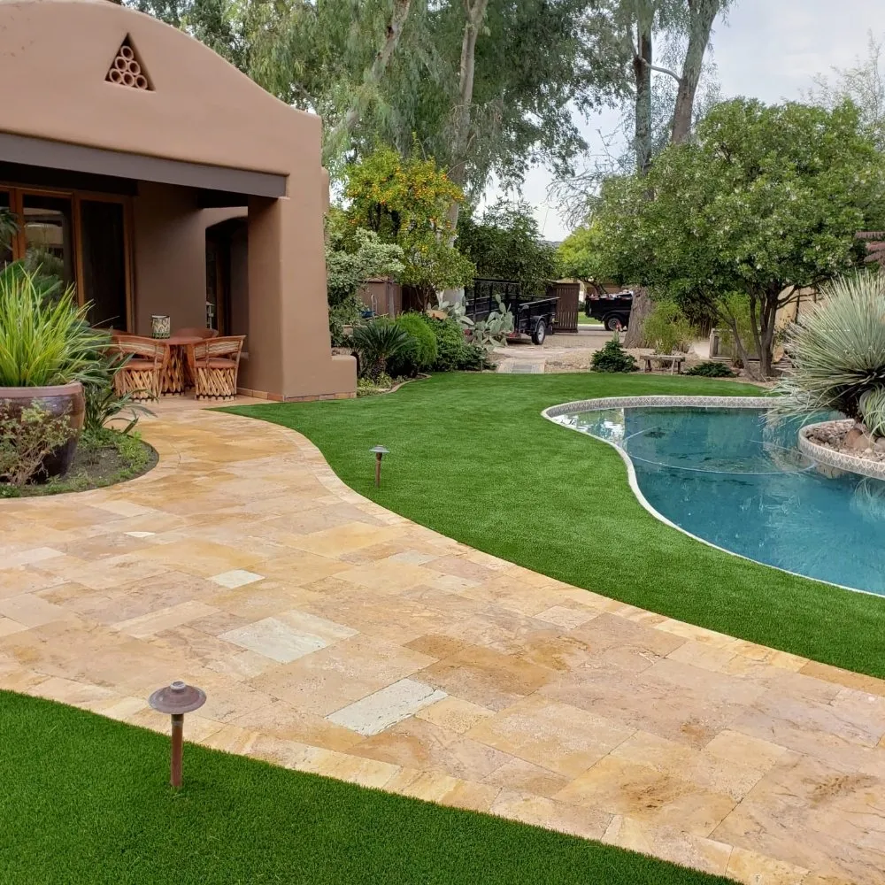 Local outdoor landscaping in El Mirage, AZ by Vega's Turf and Pavers