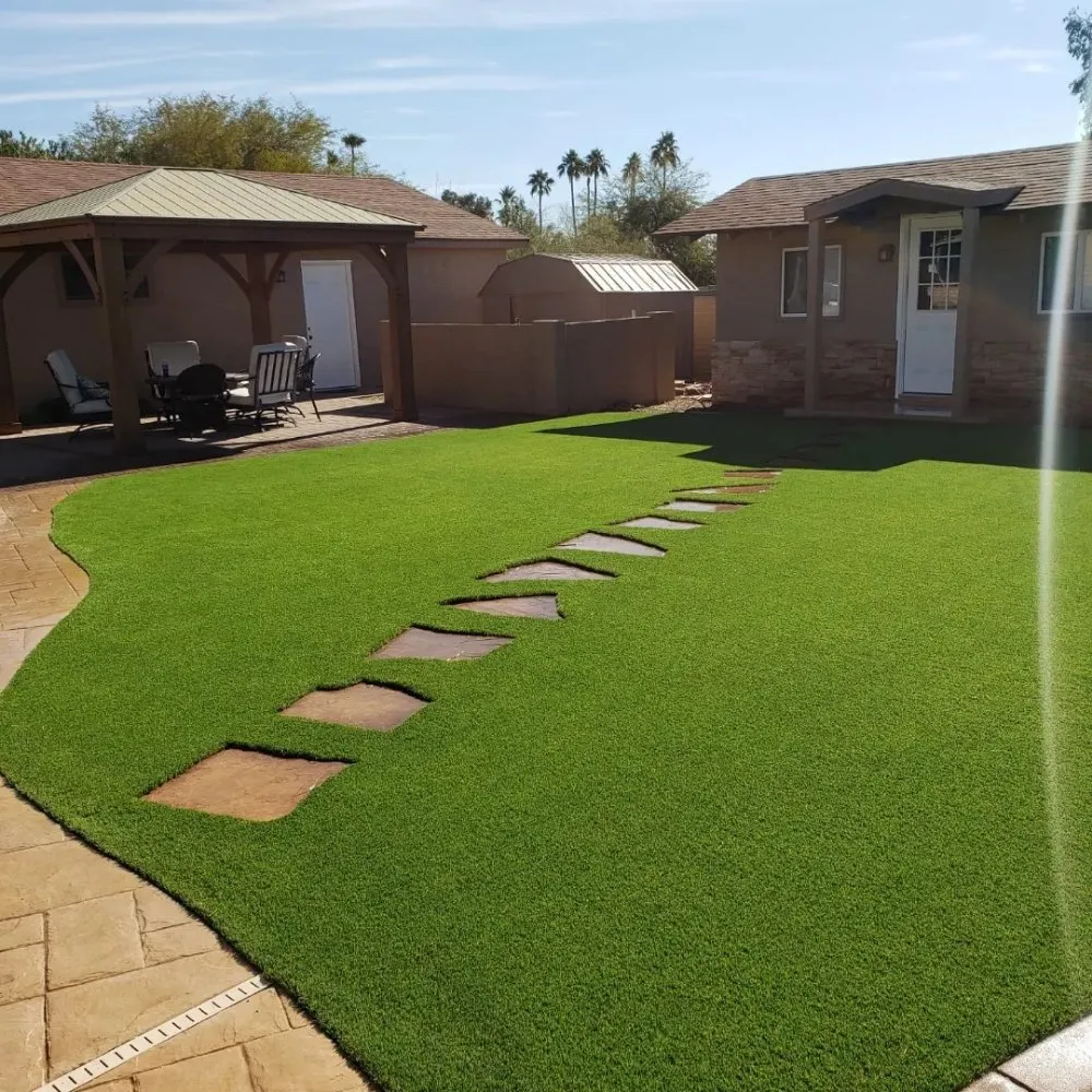 Affordable yard cleanup service with custom design in El Mirage, AZ by Vega's Turf and Pavers