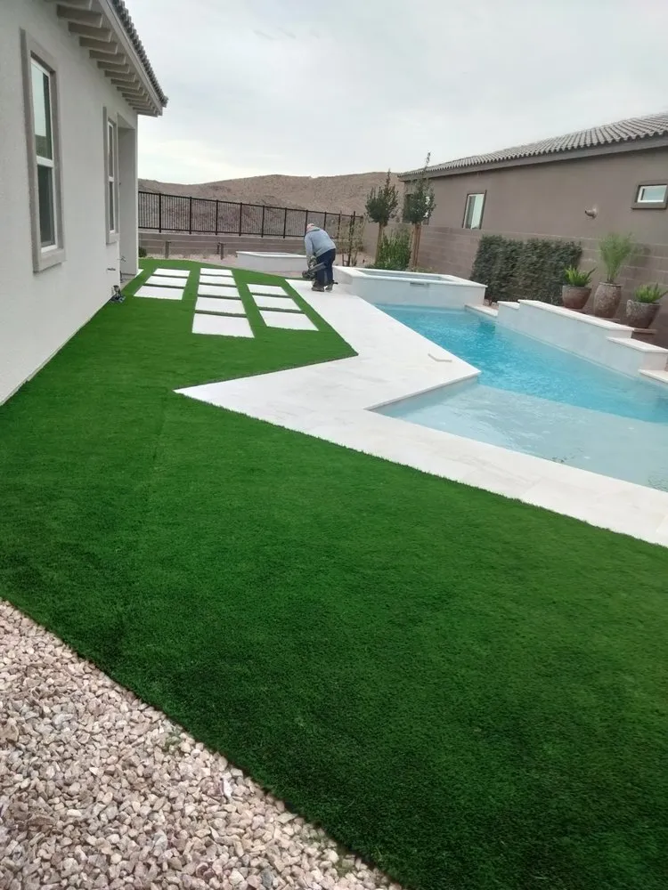 Custom outdoor landscaping for beautiful yards in Las Vegas, NV by Velas Landscape