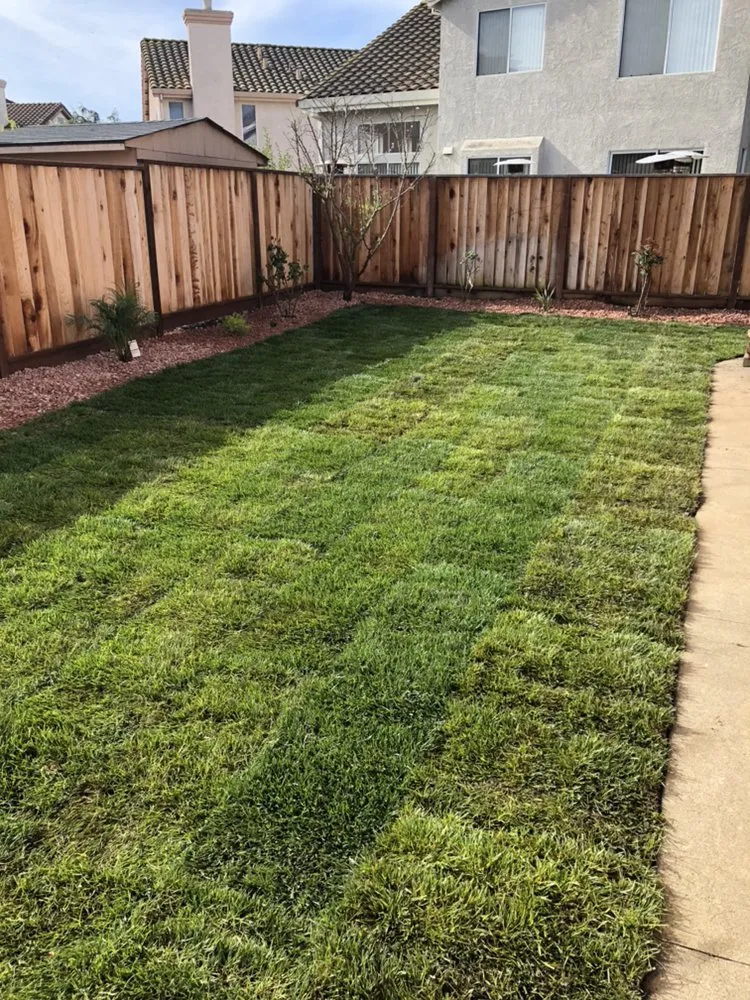 Custom garden landscaping in Salinas, CA by Velasco Landscaping