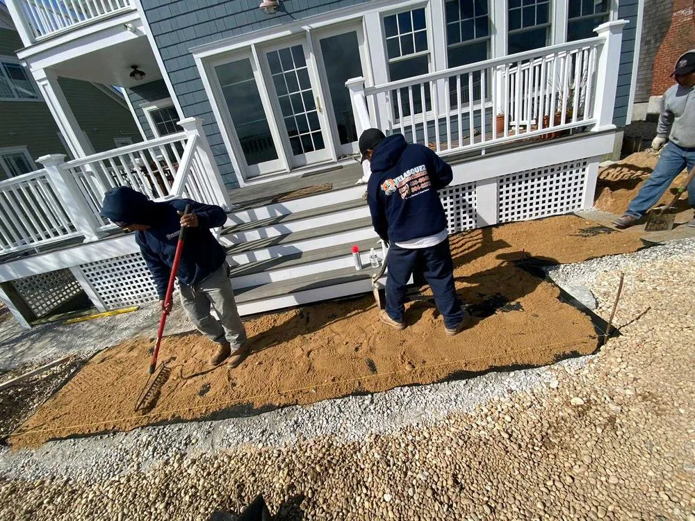 Top-rated landscape installation for residential properties in Greenport, NY by Velasquez Landscaping & Masonry