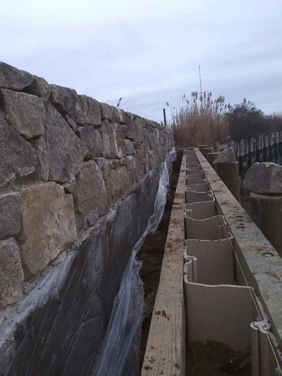 Custom landscape installation in Greenport, NY - Velasquez Landscaping & Masonry