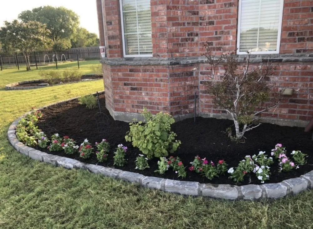 Custom landscape installation in Hicksville, NY - Velasquez Landscaping