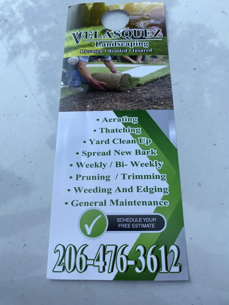 Affordable residential landscaping for year-round maintenance in Tacoma, WA by Velasquez landscaping