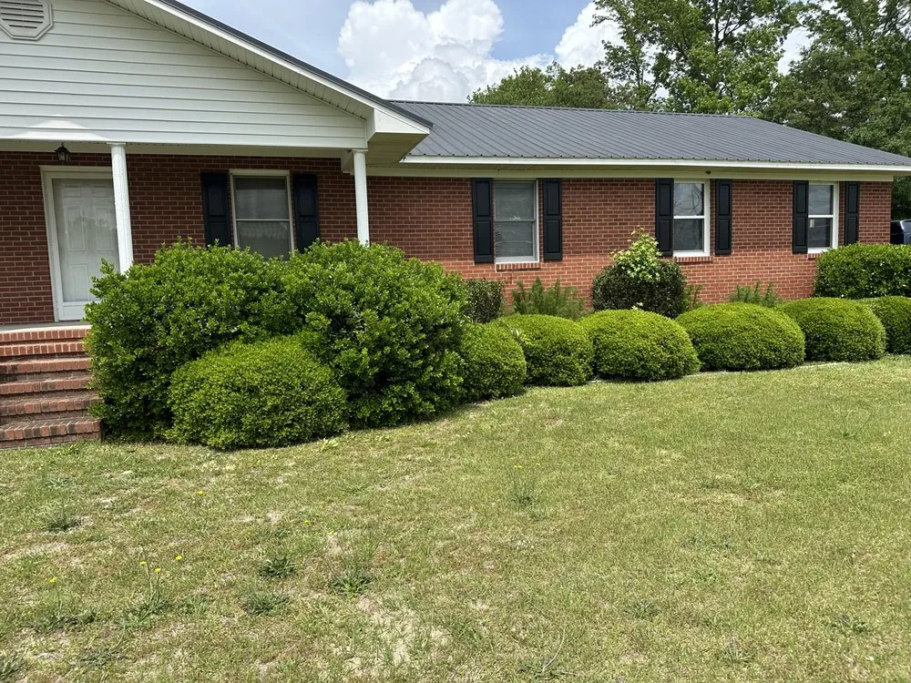 Professional garden landscaping for year-round maintenance across Mount Olive, NC - Velasquez’s Lawn Care and Landscaping