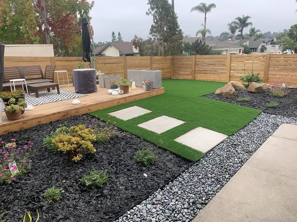 Affordable garden landscaping for year-round maintenance across Encinitas, CA - Velazquez Landscape & Construction