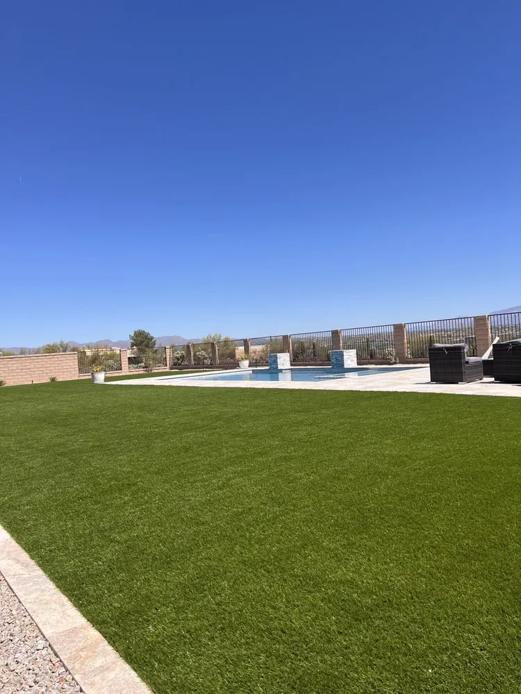 Custom yard maintenance in Tucson, AZ by Velazquez Landscape Designs
