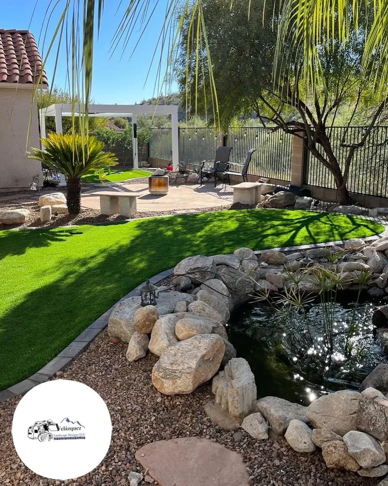 Reliable lawn care service in Tucson, AZ by Velazquez Landscape Designs