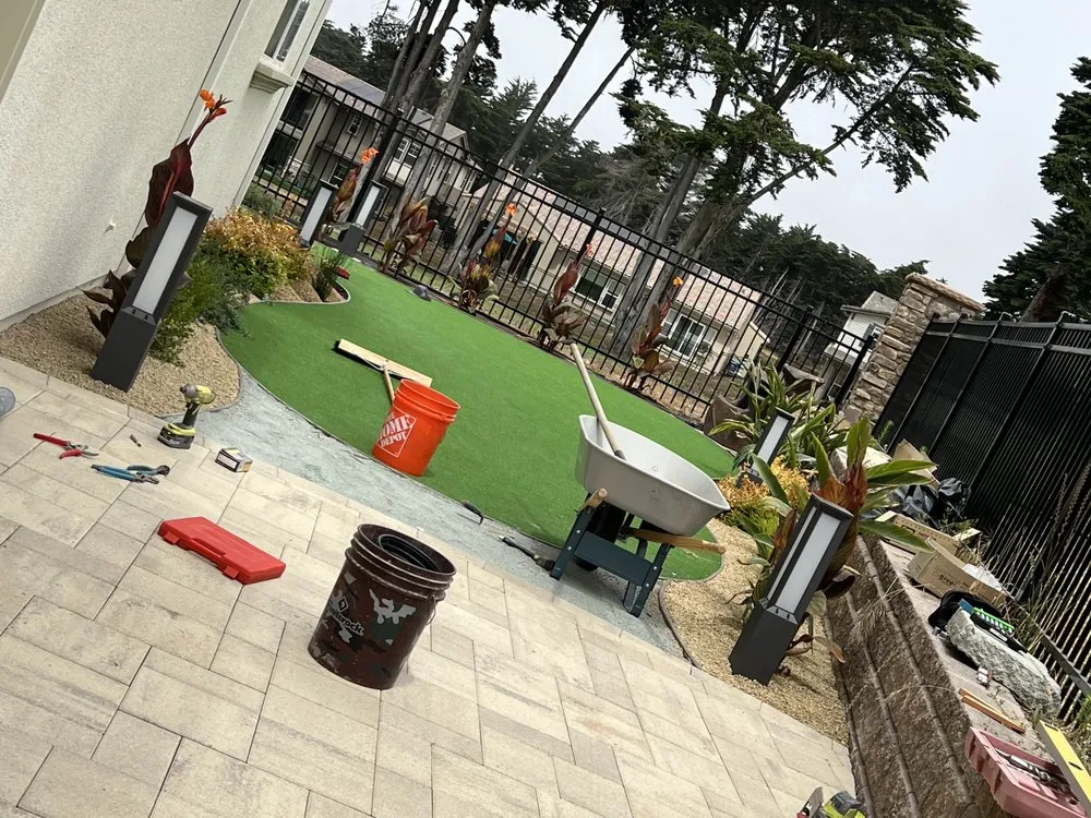 Top-rated lawn mowing service with custom design across Marina, CA - Velazquez Landscaping & Construction