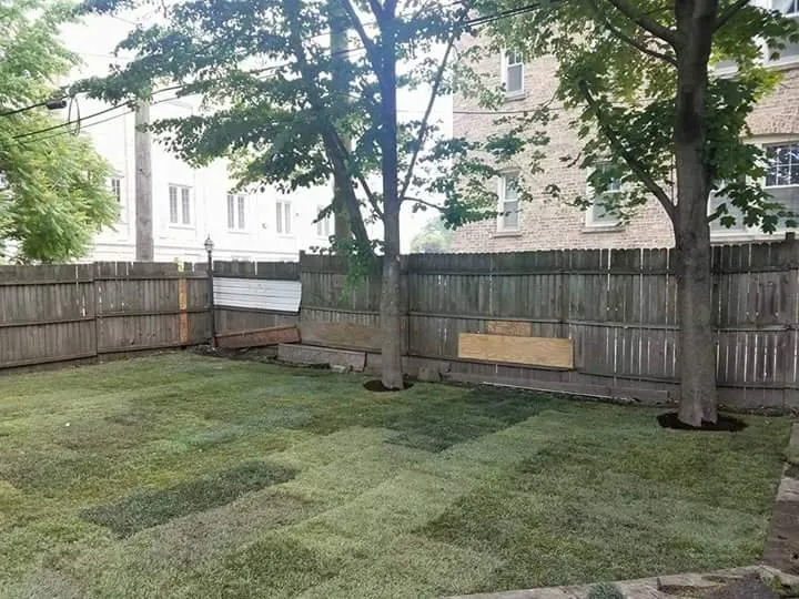 Custom landscape installation in Waukegan, IL by Velazquez Nature Landscaping