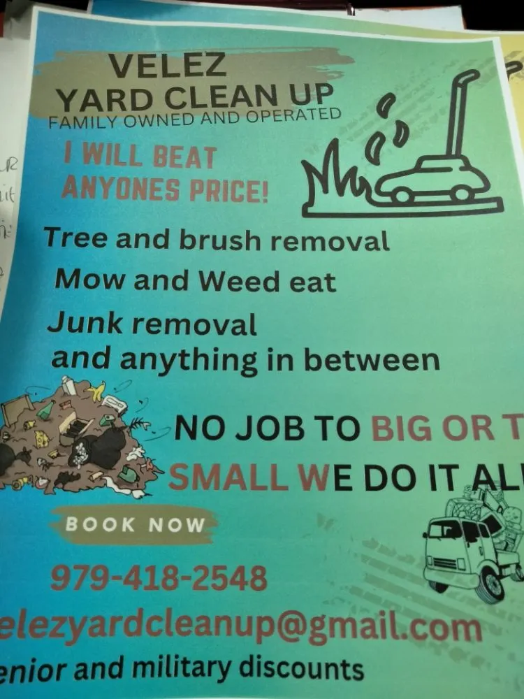 Trusted residential landscaping experts serving Clute, TX - Velez Yard Clean Up