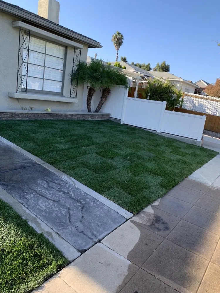 Custom landscape installation for homes across San Diego, CA - Velez’s Landscaping And Lawn Service
