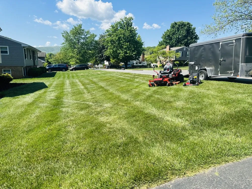 Reliable yard maintenance for homes in Roanoke, VA by Velocity Landscaping