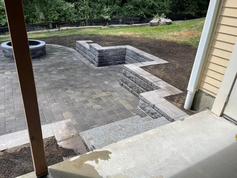 Expert residential landscaping for year-round maintenance in Sterling, MA by Venades Masonry