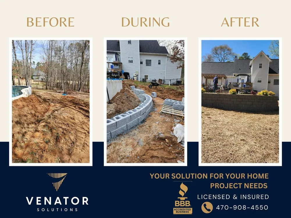 Top-rated outdoor landscaping in Rockmart, GA by Venator Solutions