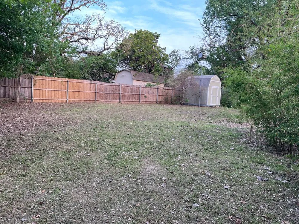 Custom outdoor landscaping in Arlington, TX by Venerables Tree Service