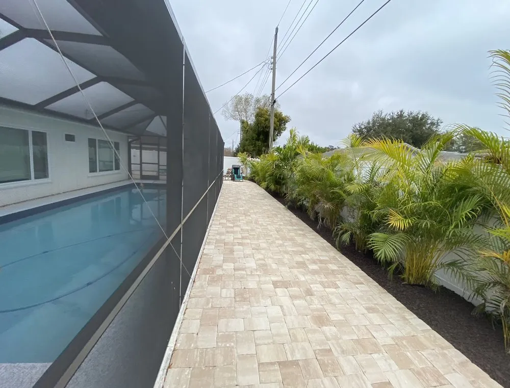 Expert lawn mowing service for beautiful yards in Venice, FL by Venice Pavers & Landscape