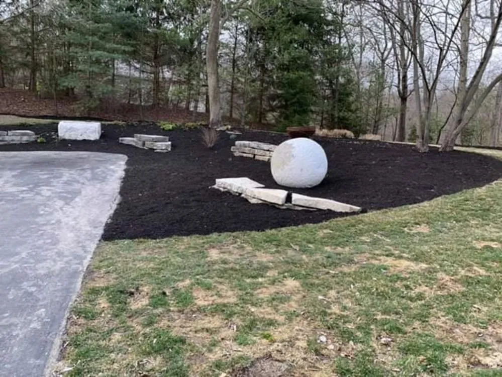 Local landscape installation in Columbus, OH by Ventura Brothers Landscaping