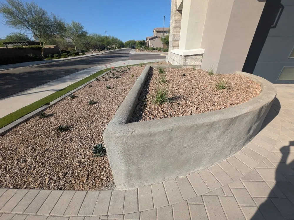 Professional lawn care service with custom design in Phoenix, AZ by Ventura Landscaping Services