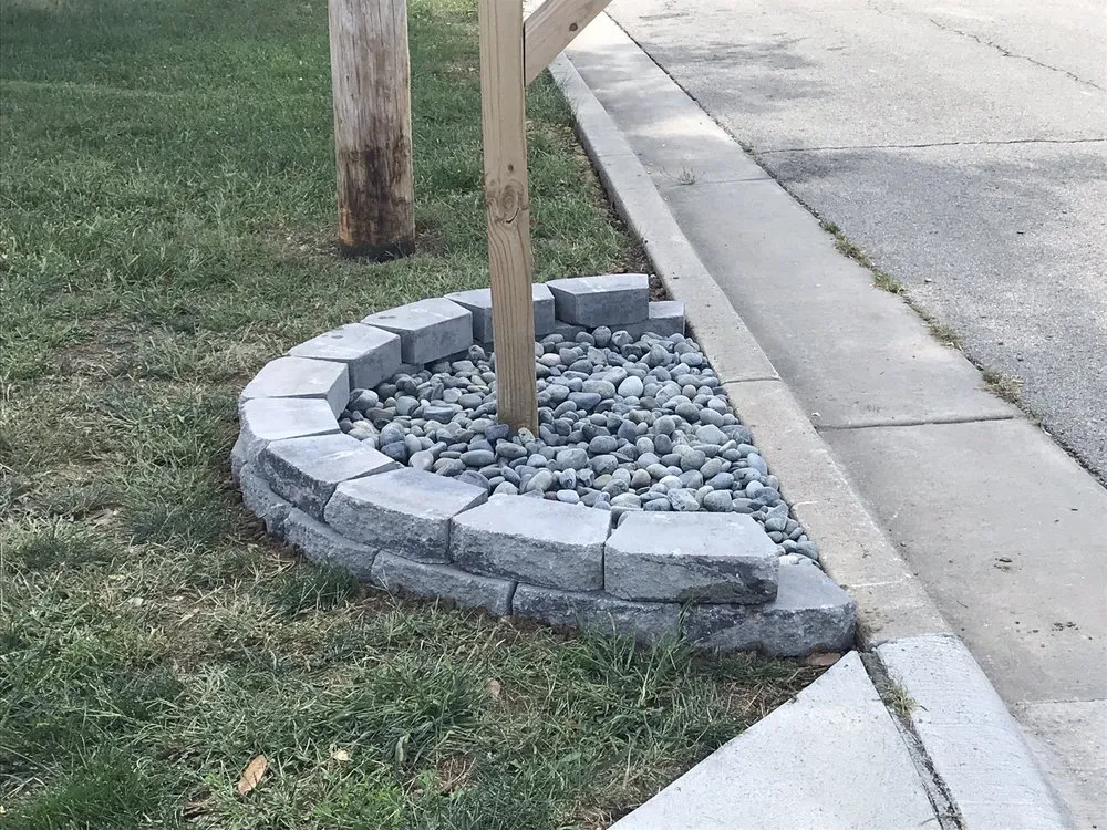 Affordable garden landscaping for year-round maintenance in Emporia, KS by Venture Brothers Lawn And Landscape