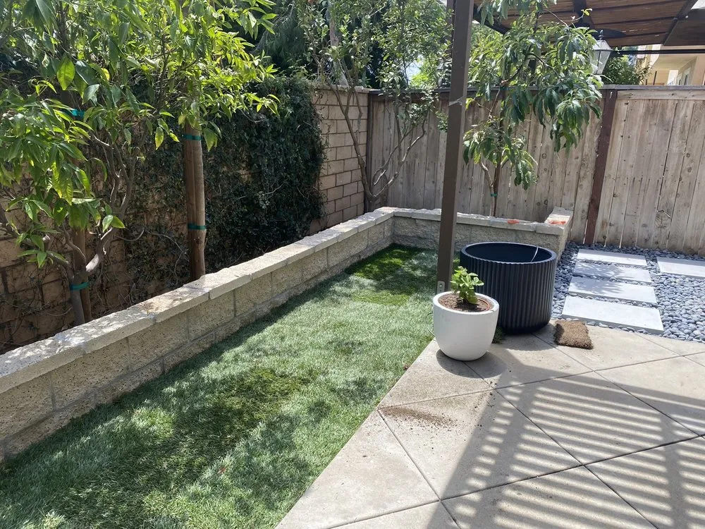 Custom landscape design in Anaheim, CA by Vera Landscape