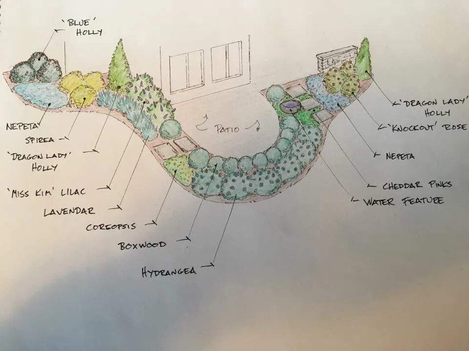 Local landscape installation for beautiful yards in Exton, PA by Vera Marie Landscapes