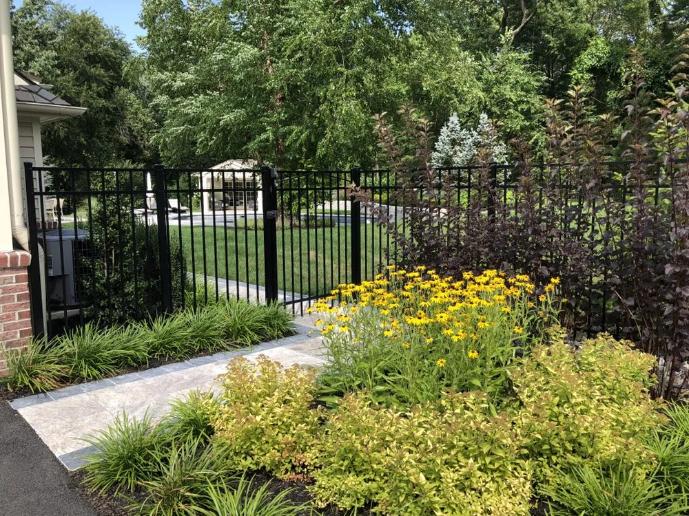Custom landscape installation with custom design across Exton, PA - Vera Marie Landscapes