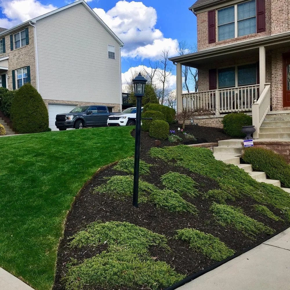 Affordable landscape installation in Pittsburgh, PA by Verardi Landscapes