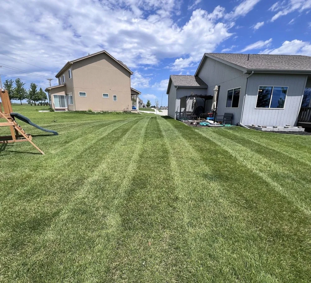 Custom outdoor landscaping in Papillion, NE by Verdant Knight Lawn Care