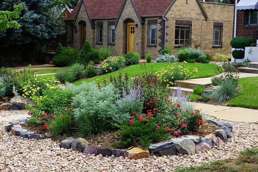 Custom landscape design with custom design in Denver, CO by Verdant Landscape Group